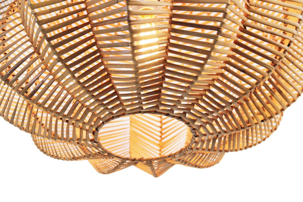 Split Stain Pumpkin Pendant Lantern 24 - Thumbnail 4