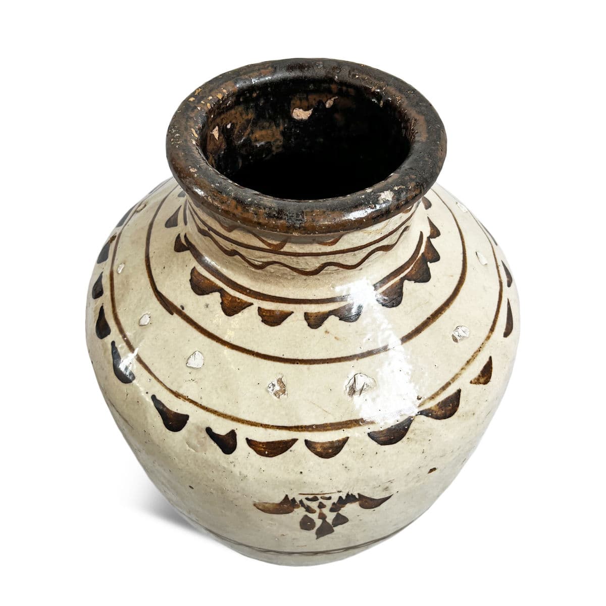 Antique Cizhou Pottery Medium - Thumbnail 4