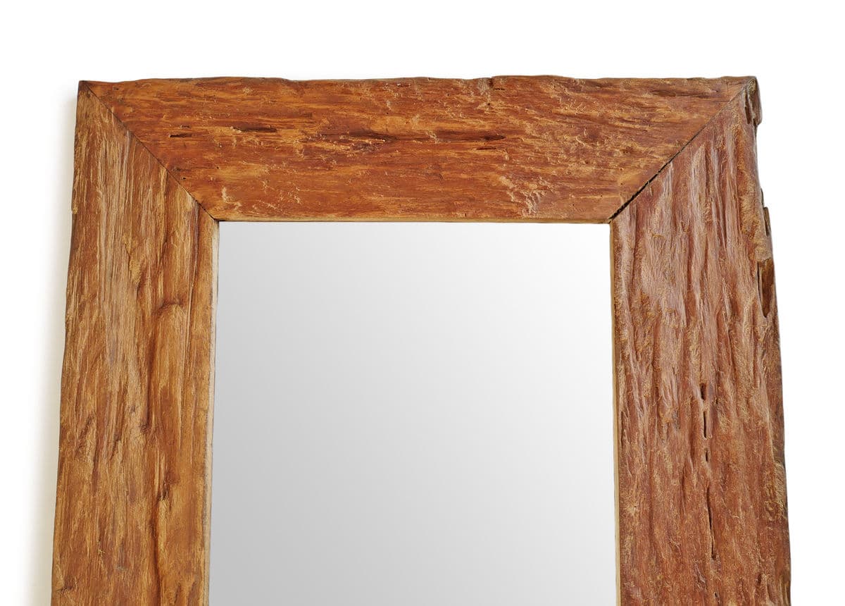 Reclaimed Old Wood Mirror - Thumbnail 4
