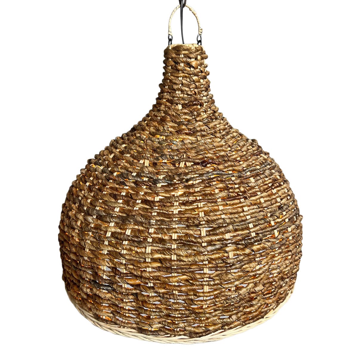 Banana Leaf Woven Pendant Light Medium - Thumbnail 4
