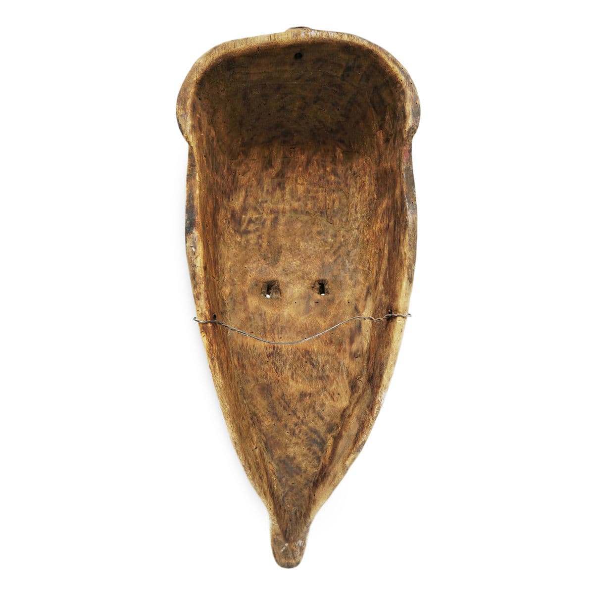 Vintage White Fang Gabon Mask - Thumbnail 4