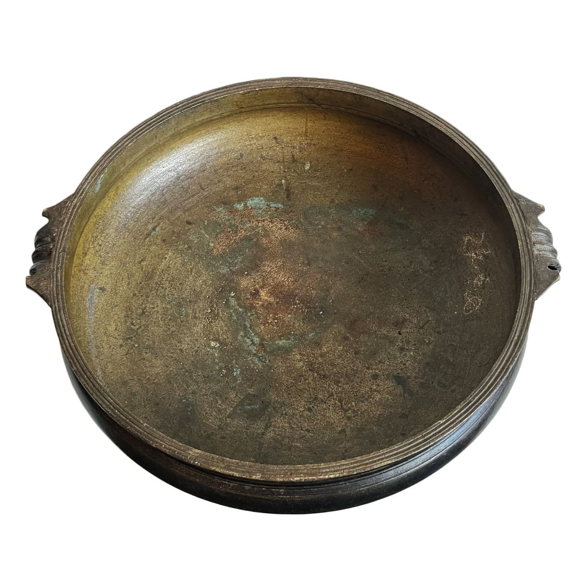 Antique Bronze Urli Bowl - Thumbnail 4