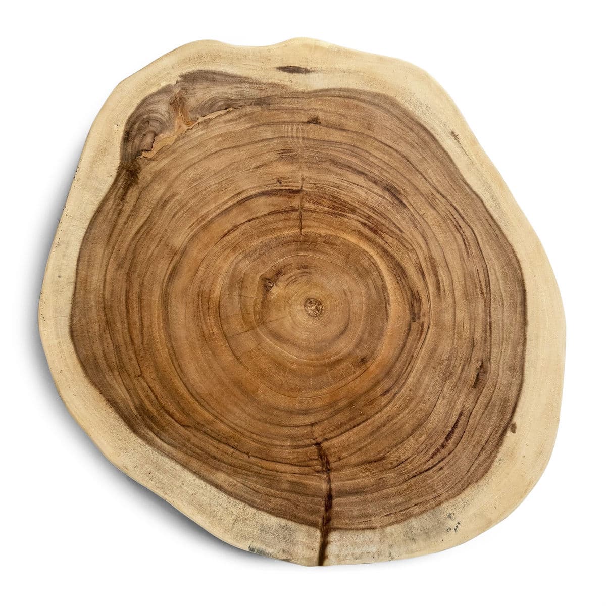 Natural Edge Round Acacia Slab - Thumbnail 4
