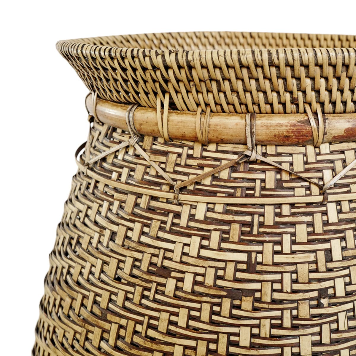 Harta Woven Bamboo Basket - Thumbnail 4