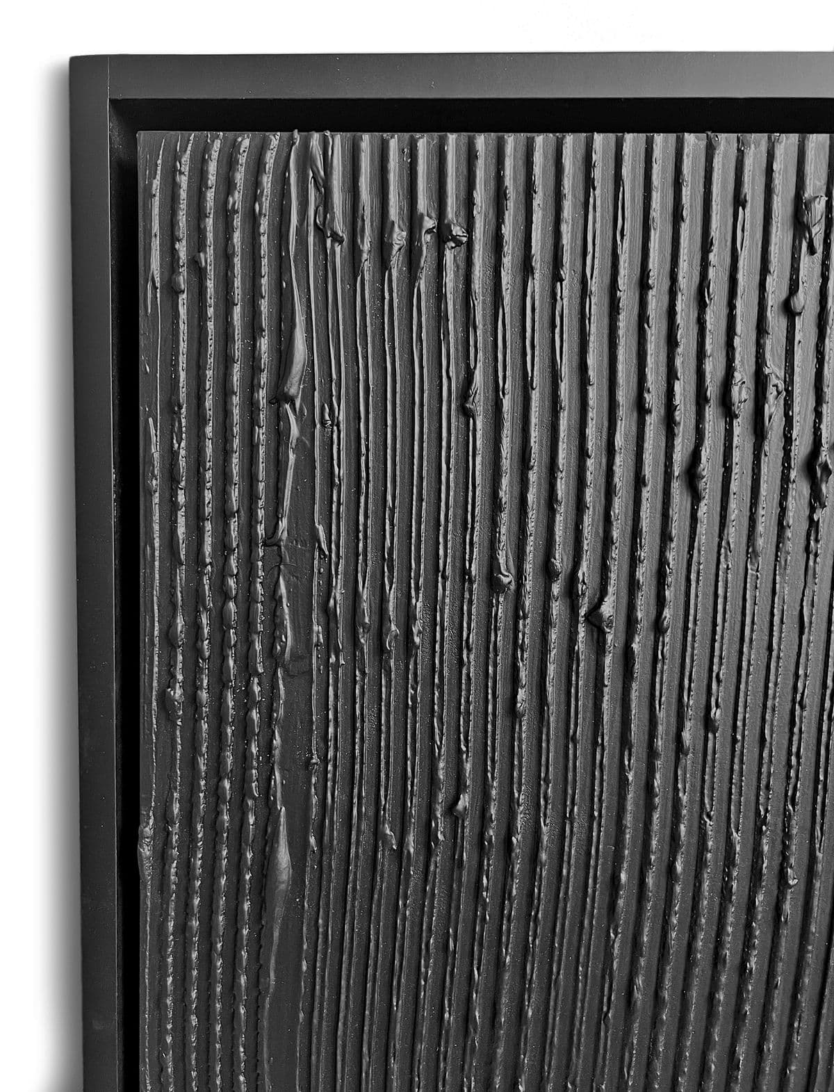 Ebony Half Swirl Wall Art - Thumbnail 4