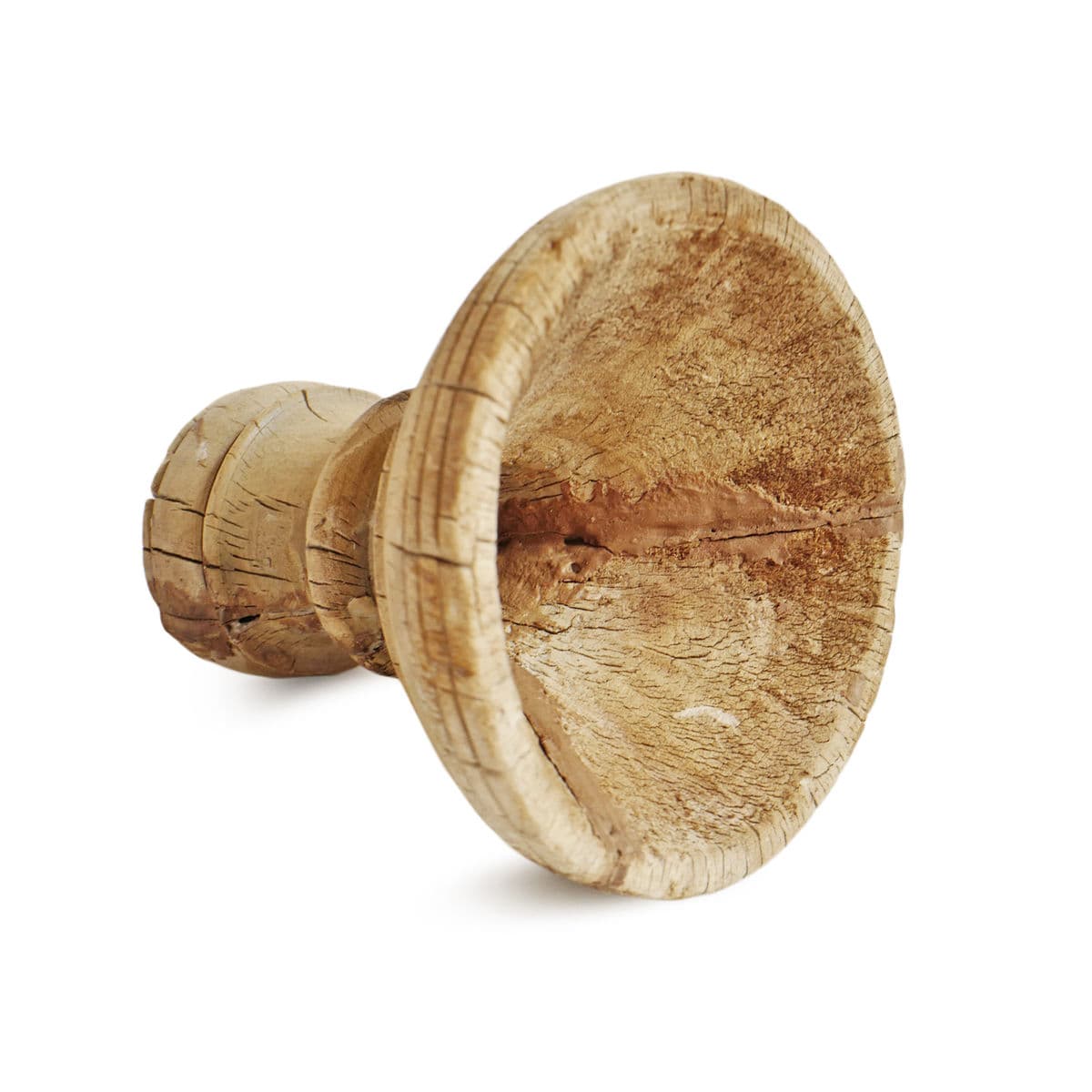 Old Wood India Mortar Cup - Thumbnail 4