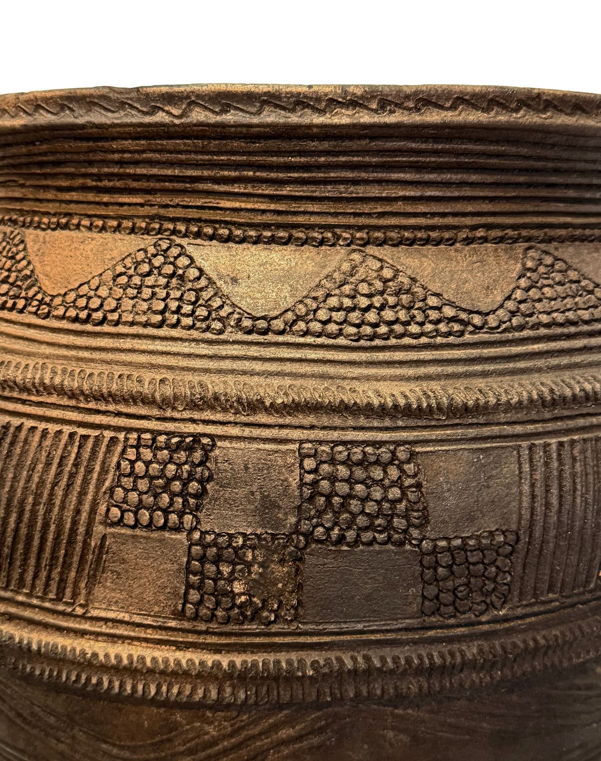 Antique Bida Water Vessel on Stand - Thumbnail 4