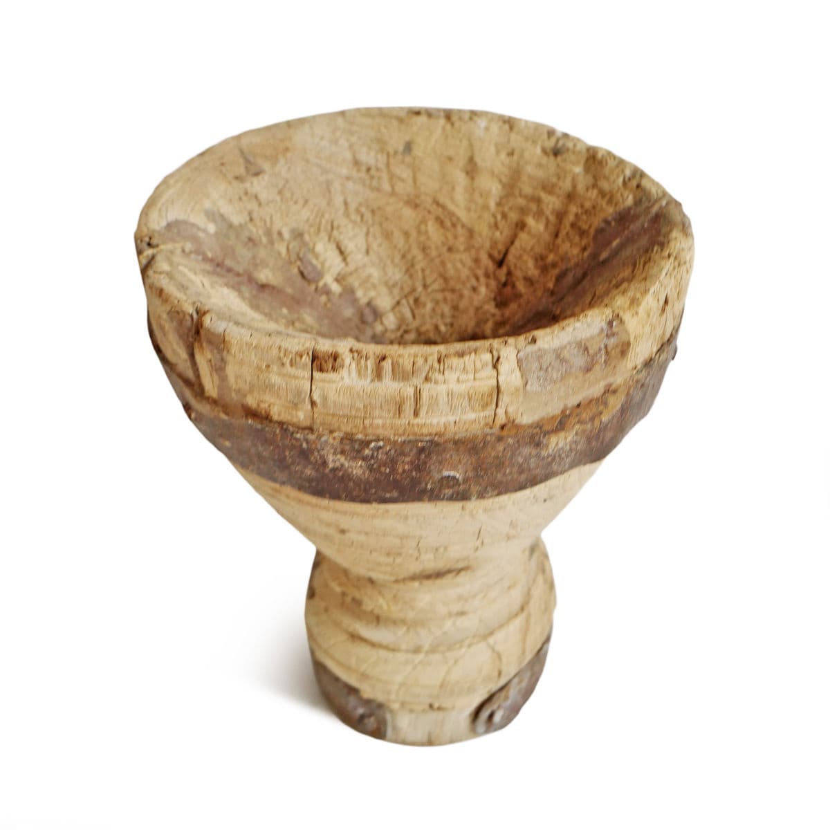Old Wood India Mortar Cup - Thumbnail 4