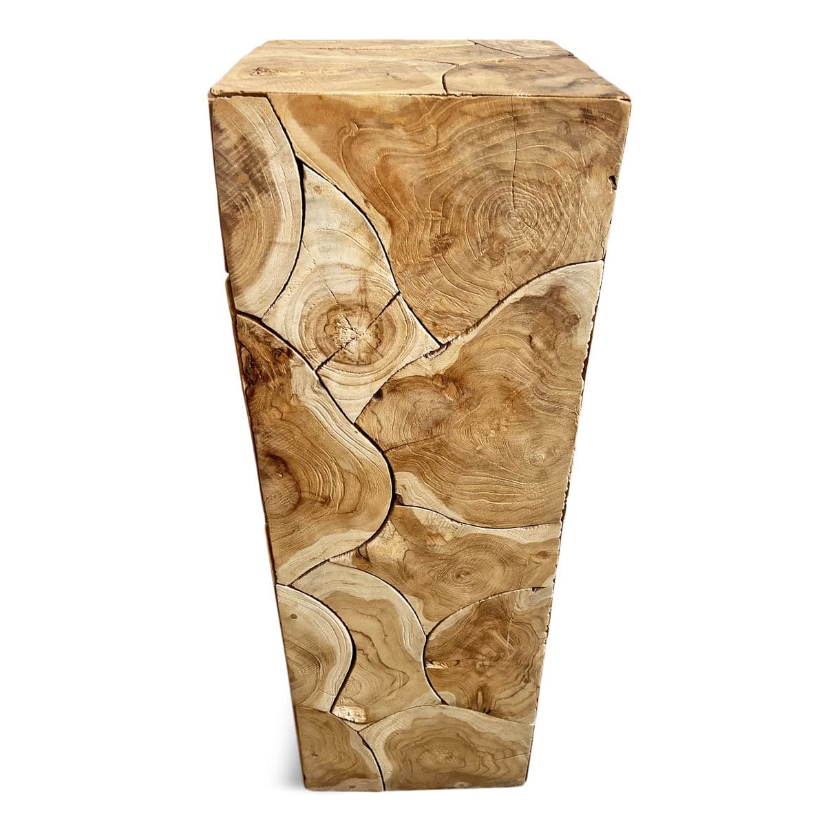 Raw Teak Root Pedestal Table - Thumbnail 4