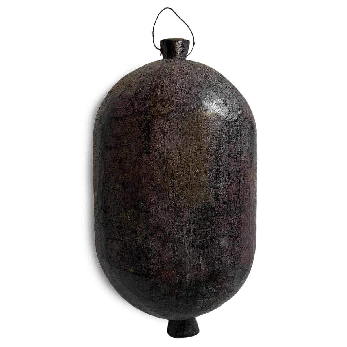 Vintage Large Burundi Oval Bowl - Thumbnail 4