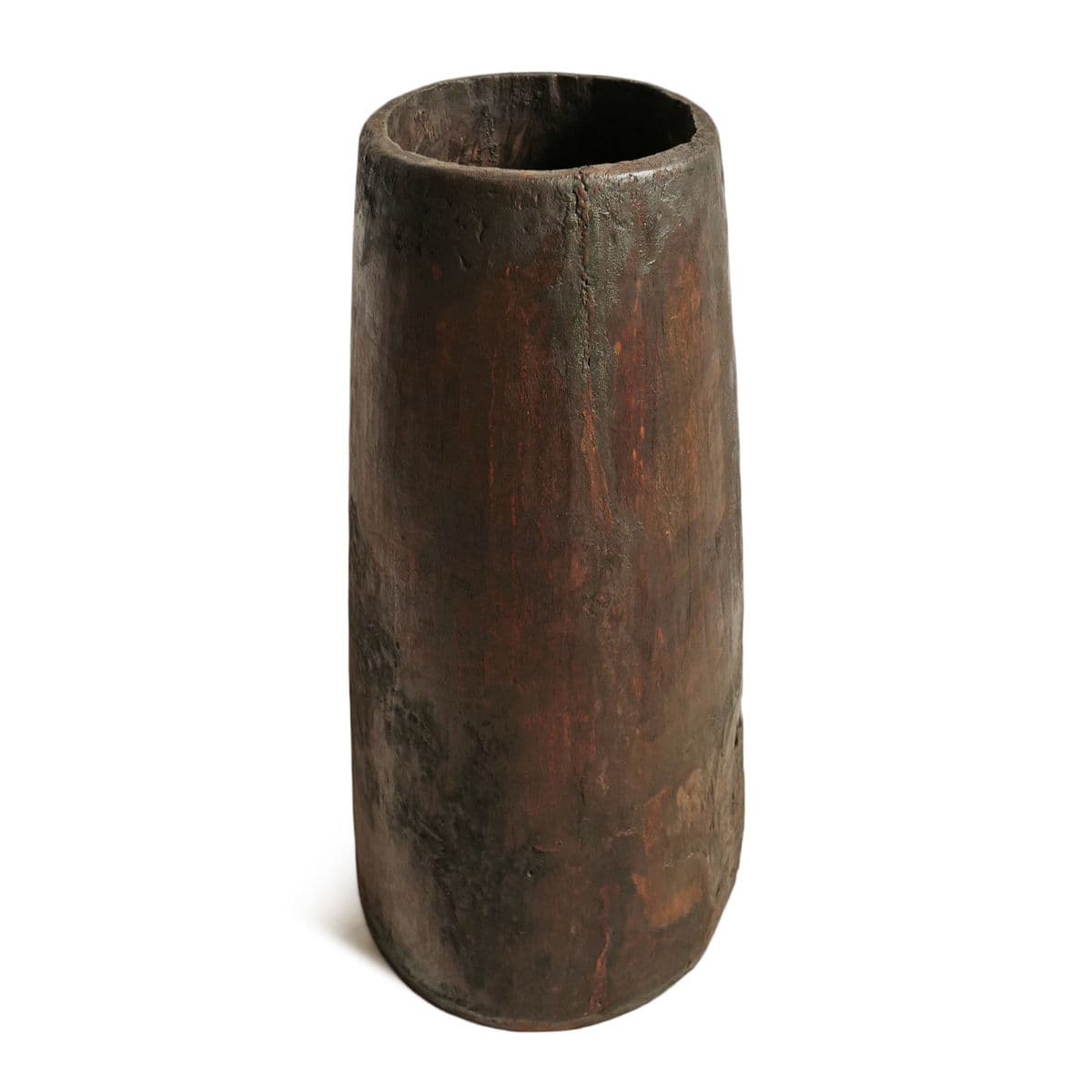 Old Naga Tall Wood Pot - Thumbnail 4