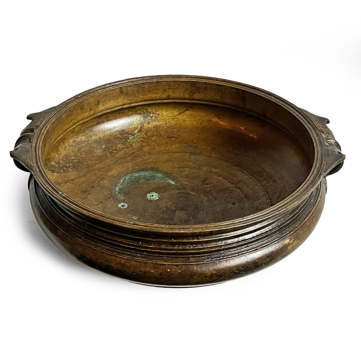 Antique Bronze Urli Bowl - Thumbnail 4