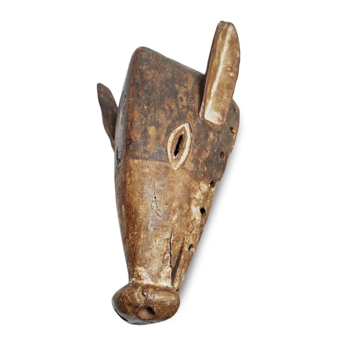 Vintage Chokwe Pig Mask - Thumbnail 4