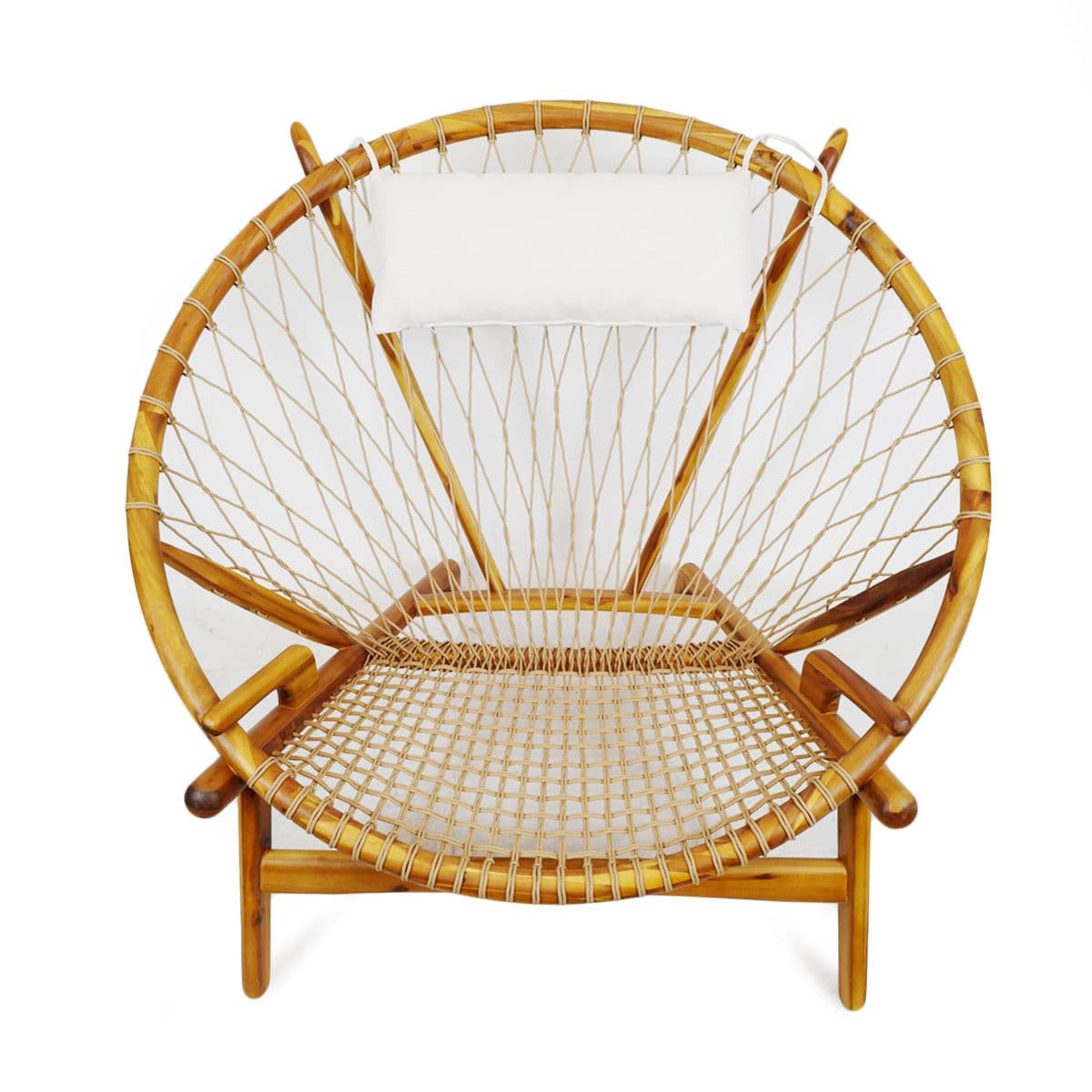 Mayan Sunset Rope Chair - Thumbnail 4