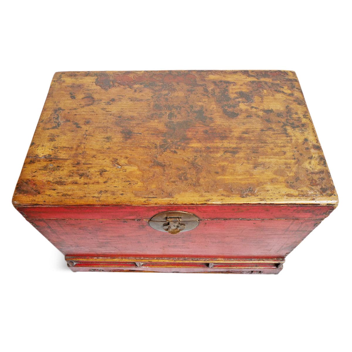 Vintage Ming Red Trunk - Thumbnail 4