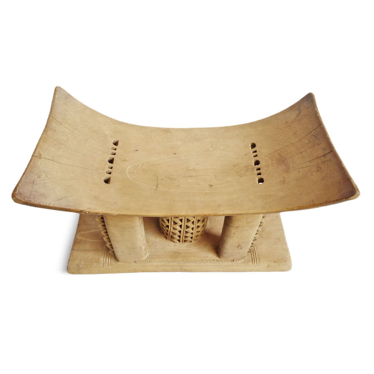 Vintage Asante Chief Stool - Thumbnail 4
