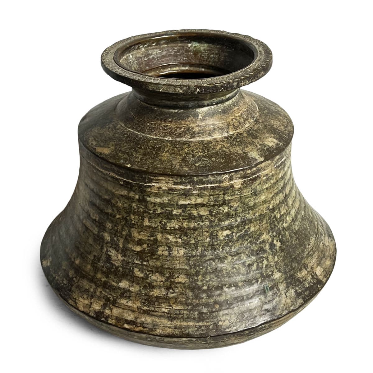Antique Bronze Rambagh Palace Pot - Thumbnail 4
