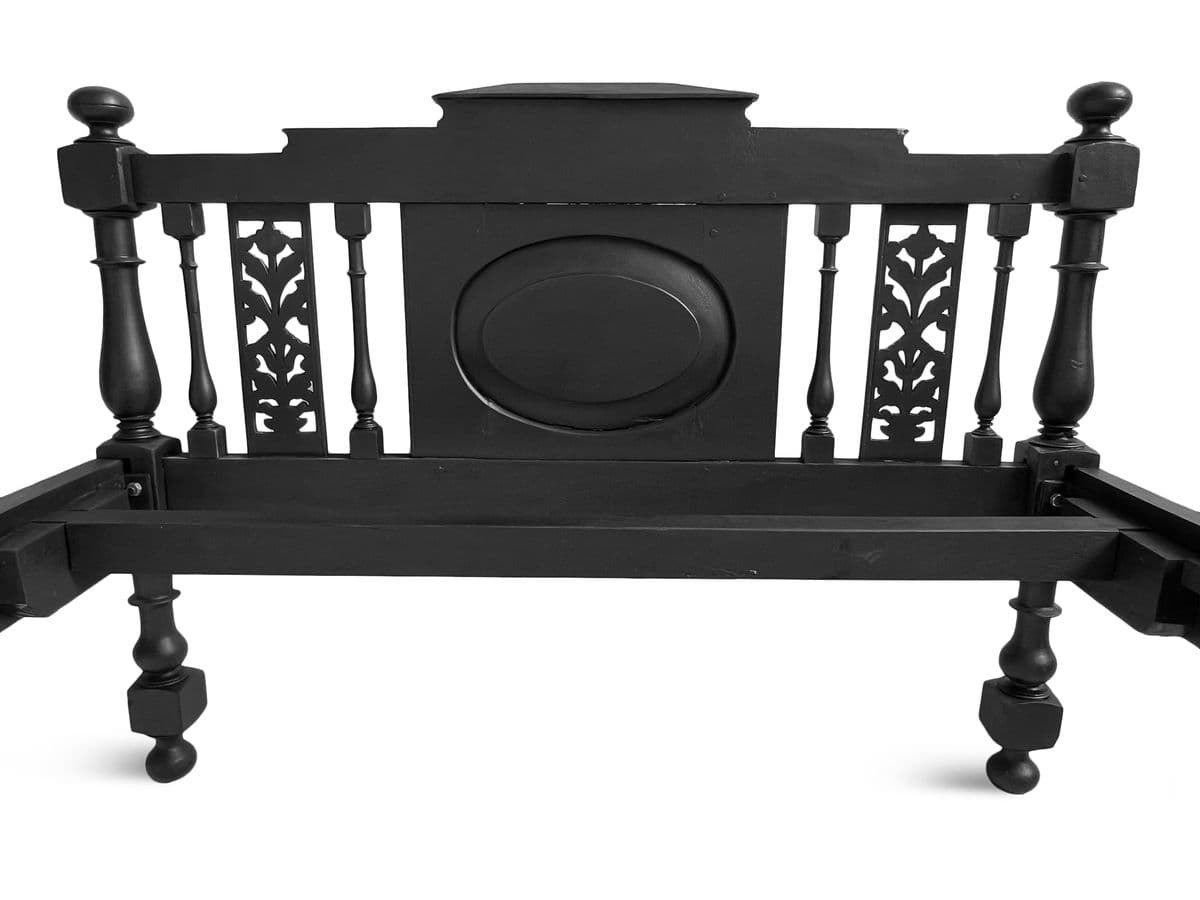 Black Colonial Twin Bed - Thumbnail 4