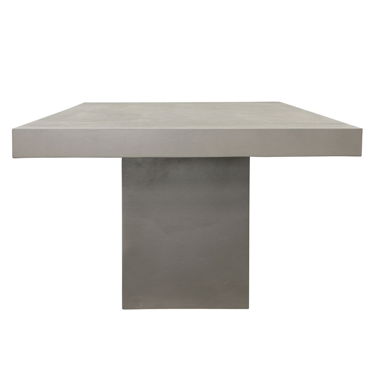 Modern Outdoor Concrete Dining Table - Thumbnail 4
