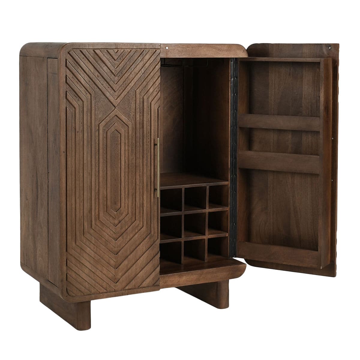 Deco Front Bar Cabinet - Thumbnail 4