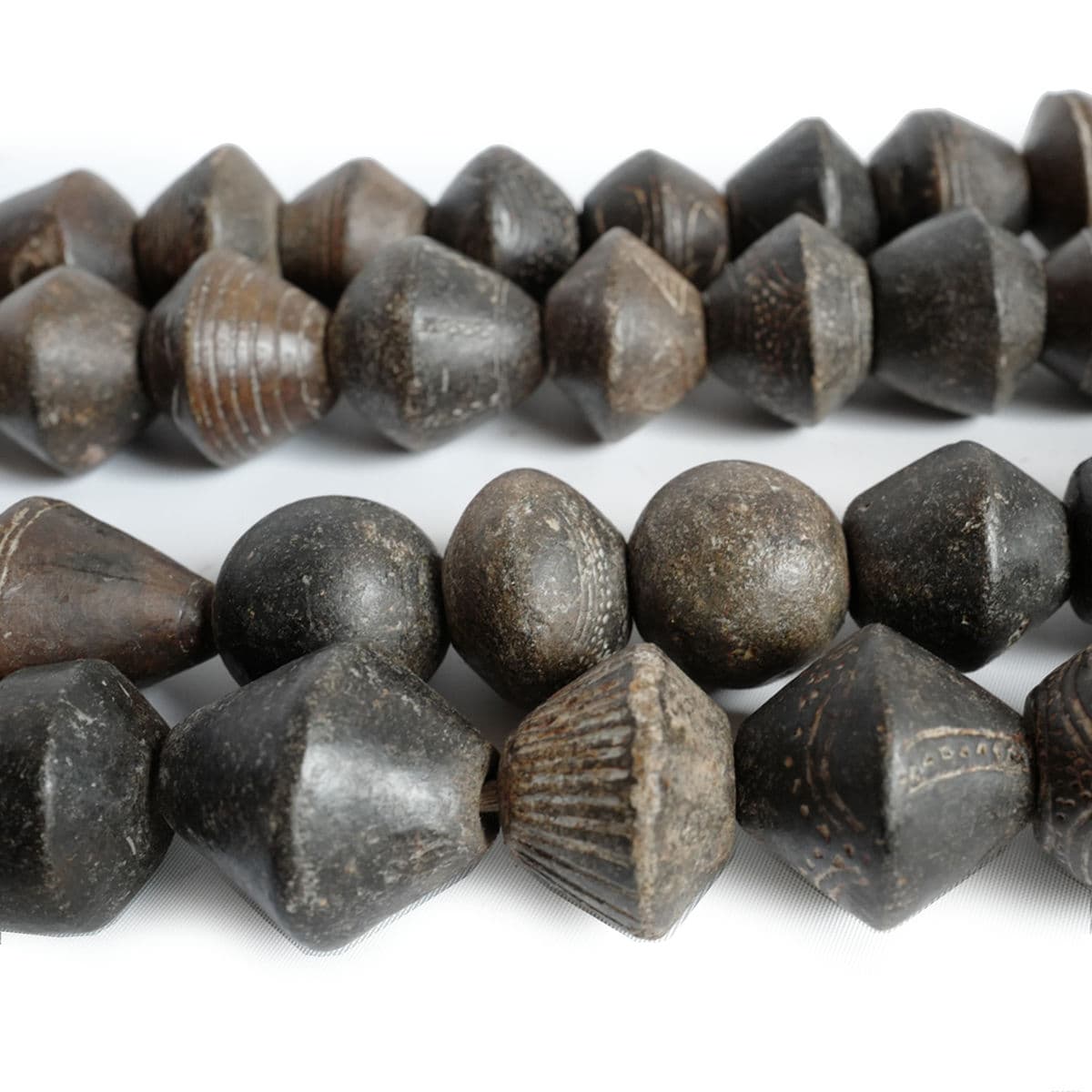 Antique Baule Terra Cotta Beads - Thumbnail 4
