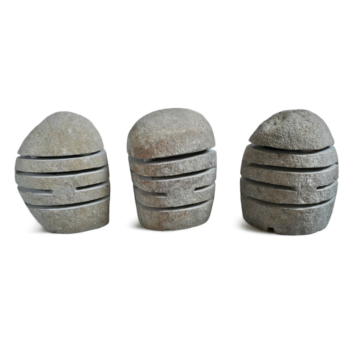 River Rock Garden Lantern Small - Thumbnail 4