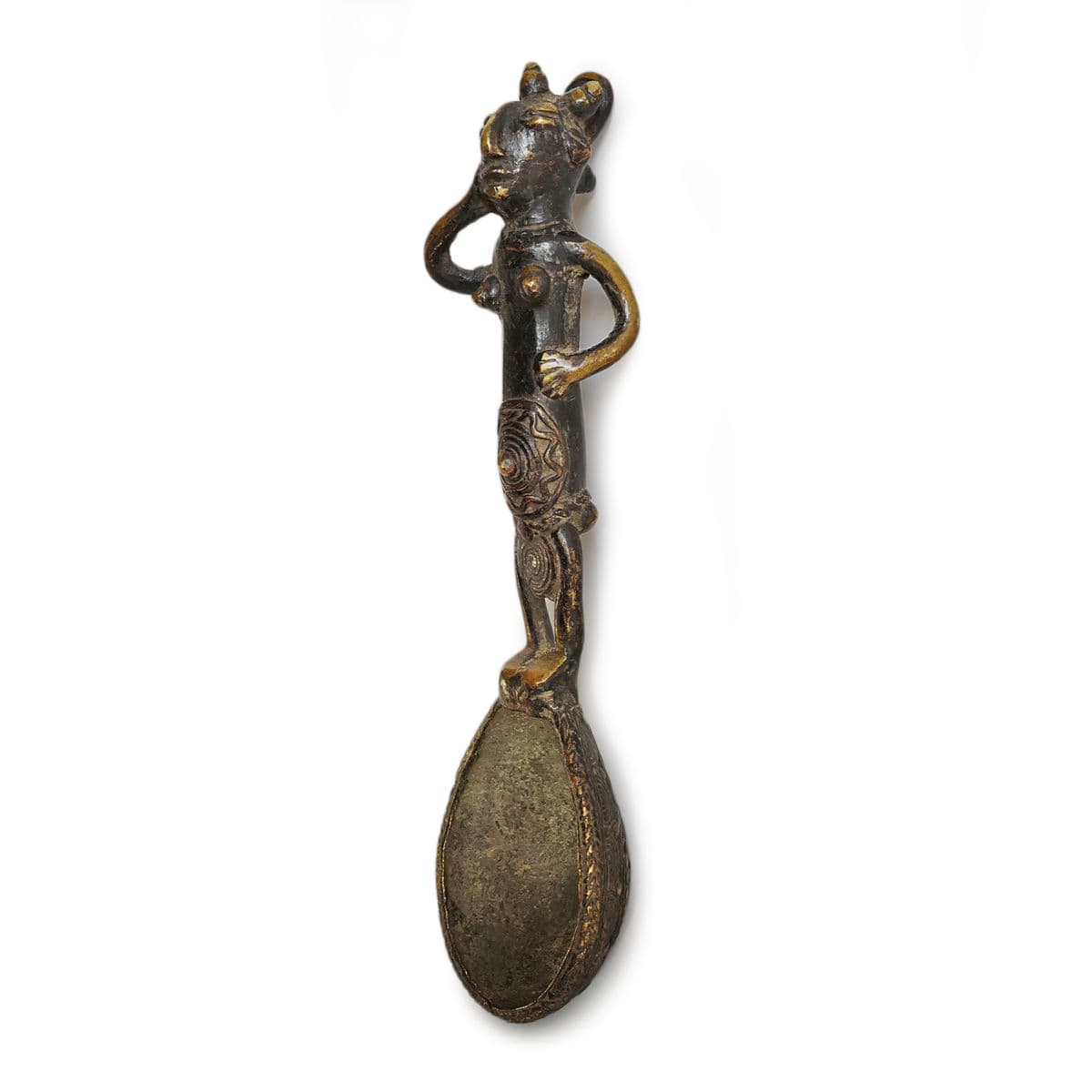 Old Bronze Lega Spoon - Thumbnail 4