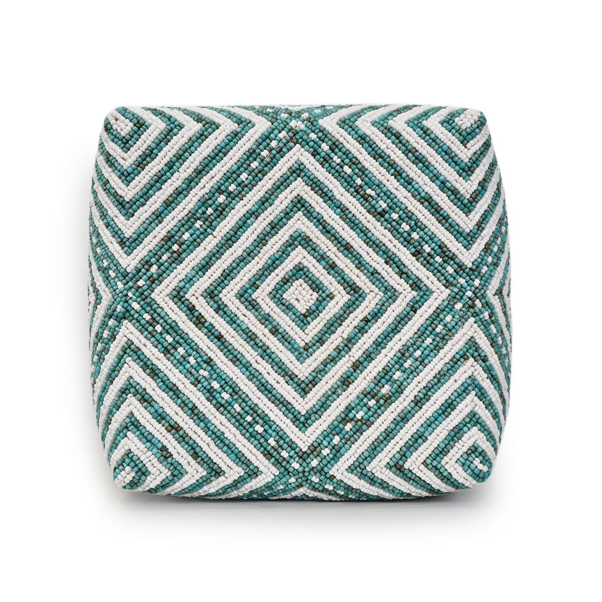 Beaded Bamboo Box Large - Thumbnail 4