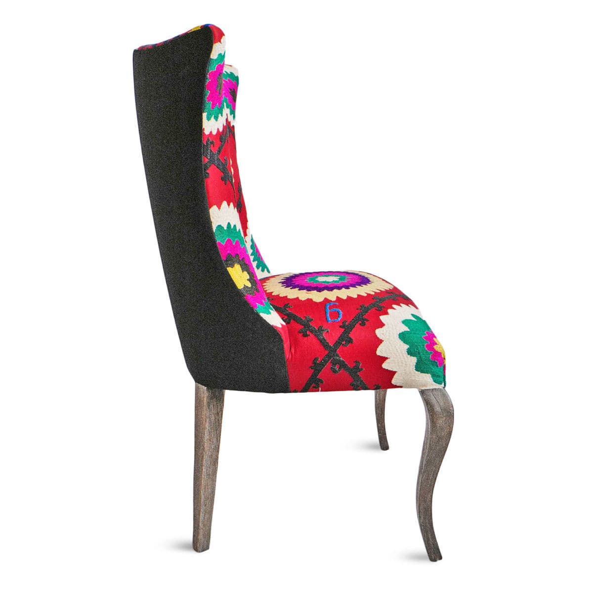 Vintage Suzani Accent Chair - Thumbnail 4