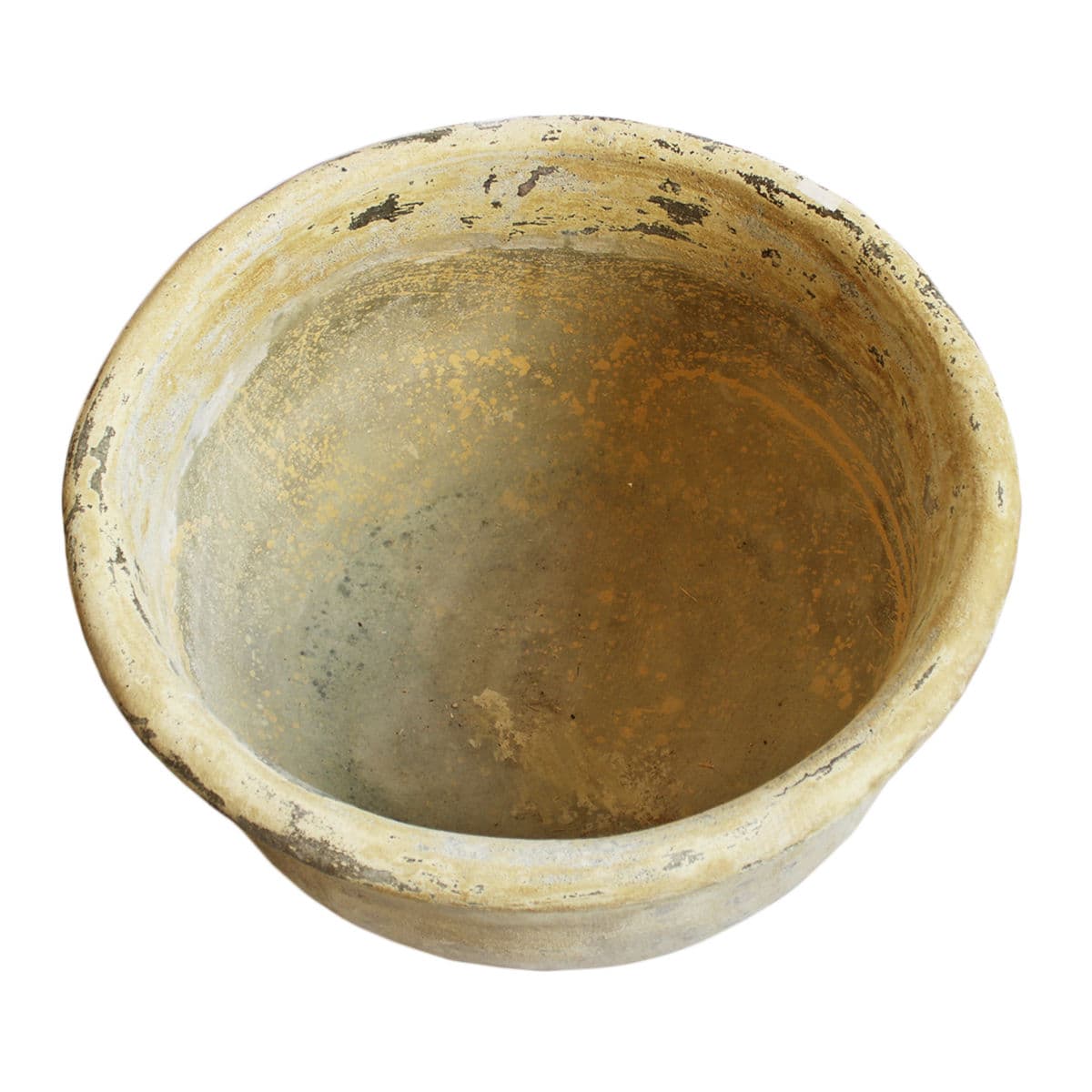 Kamun Yellow Earth Ware Pot - Thumbnail 4