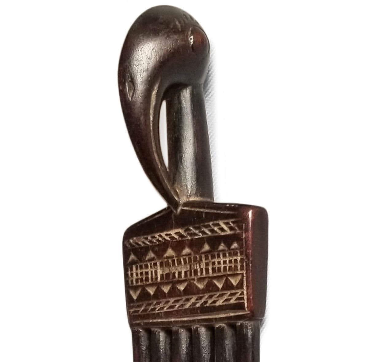 Vintage Ivory Coast Senufo Comb - Thumbnail 4