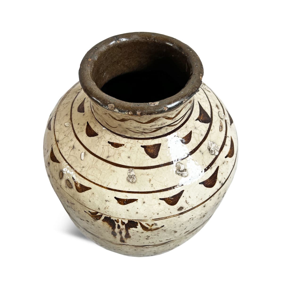 Antique Cizhou Pottery Small - Thumbnail 4