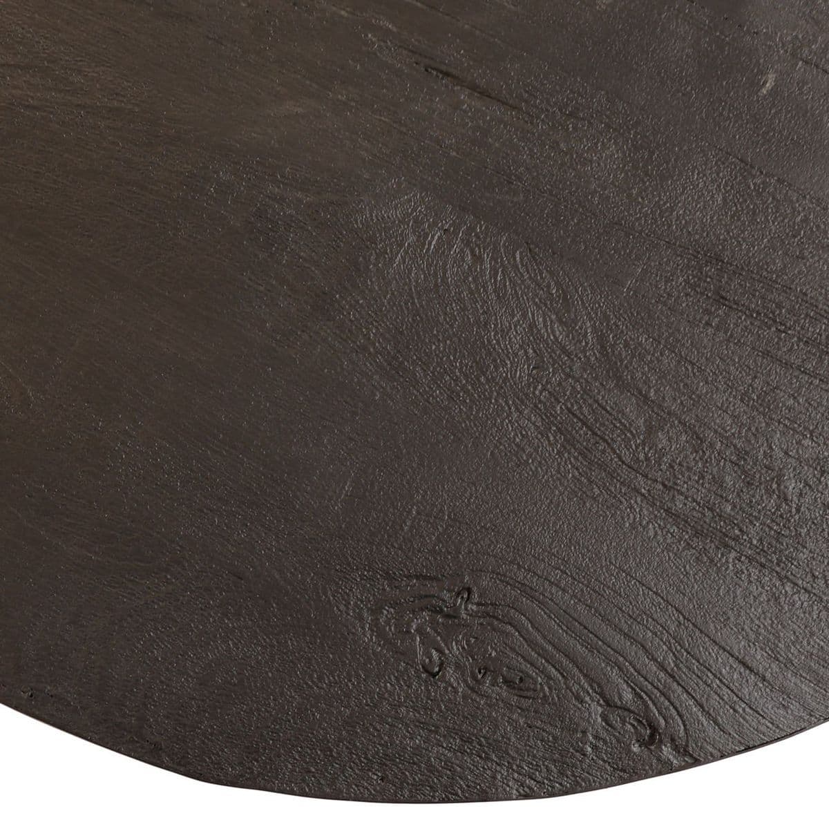 Ebony Solid Wood Hourglass Coffee Table - Thumbnail 4