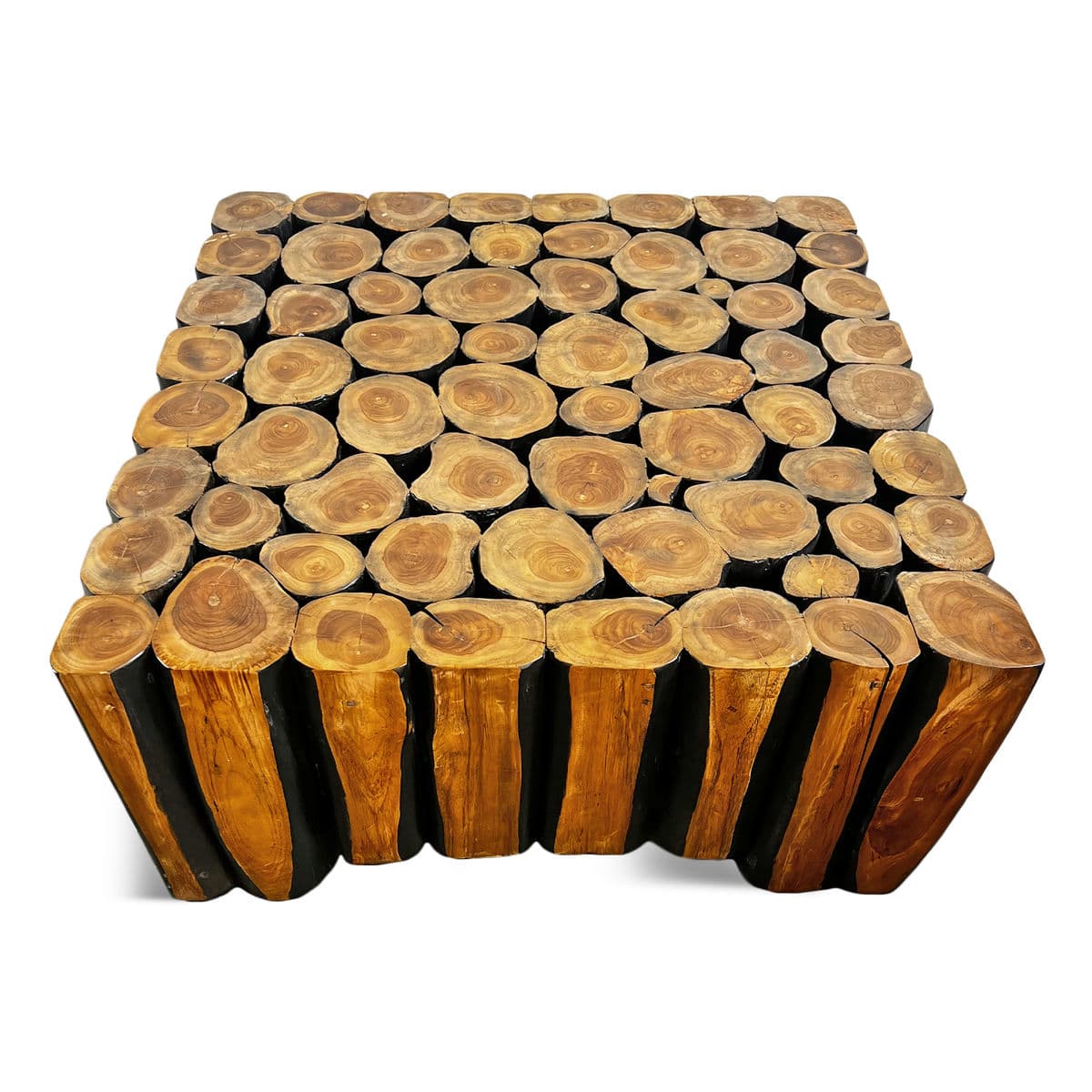 Square Lodge Coffee Table - Thumbnail 4