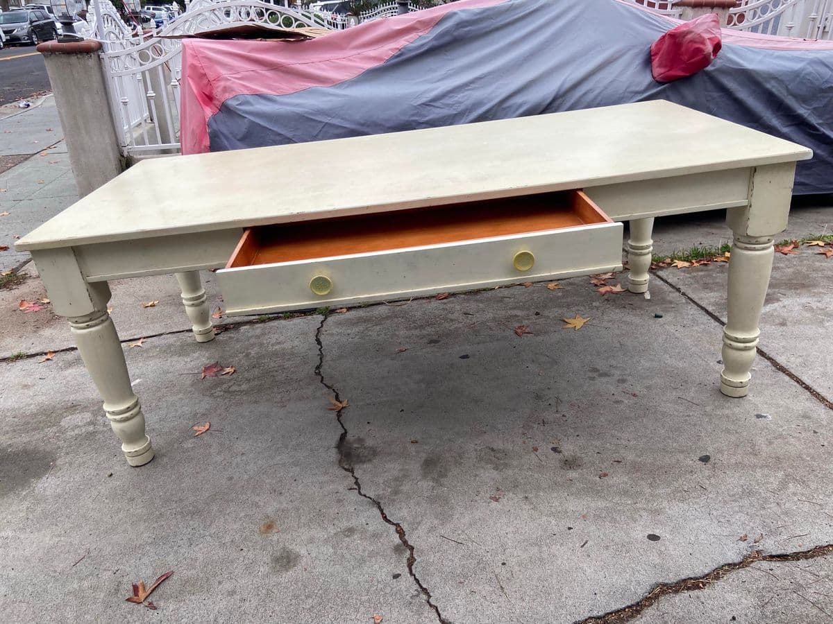 Pottery Barn Farmhouse Kitchen Table - Thumbnail 3