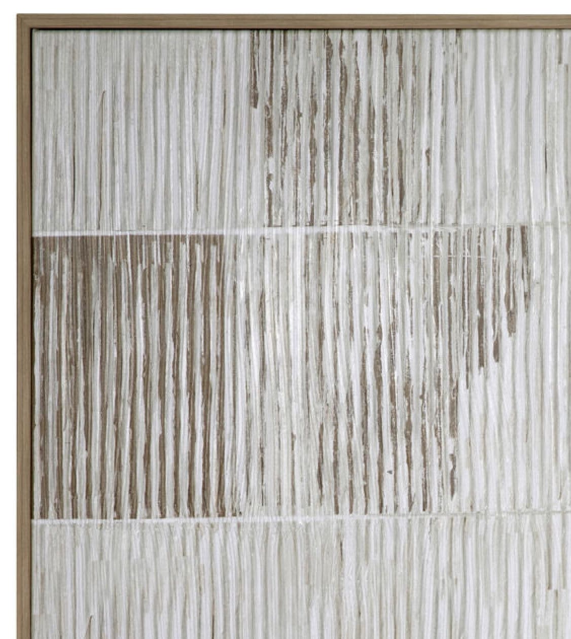 Ivory Drift Lineal Wall Art - Thumbnail 4