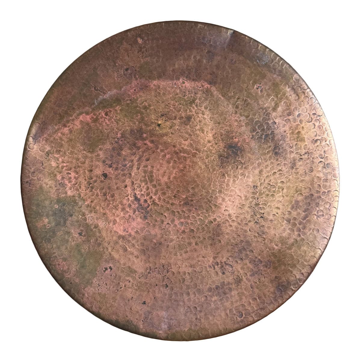 Vintage Outdoor Copper Round Table Set - Thumbnail 4