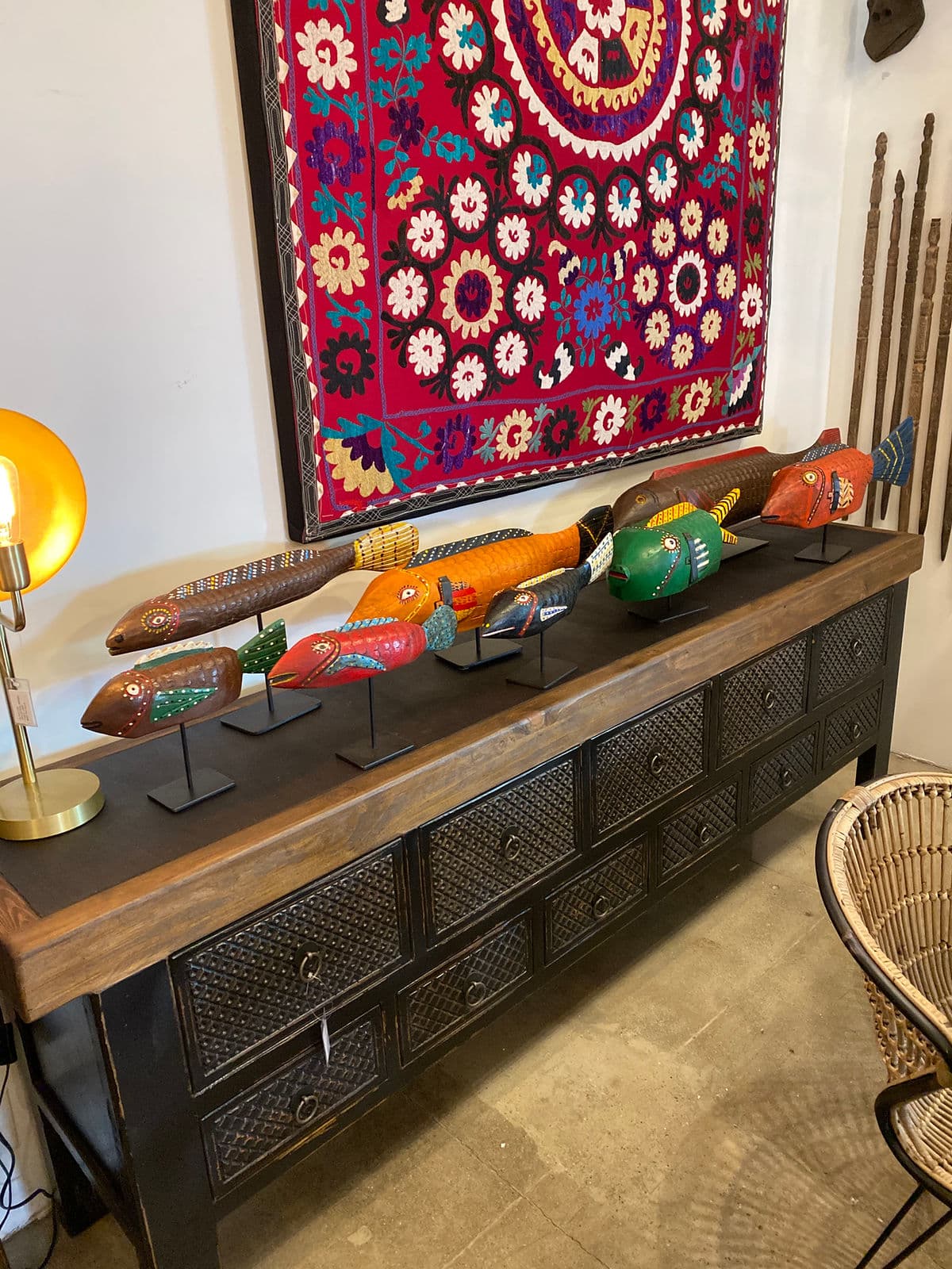 Bozo Mali Fish Puppet - Thumbnail 4