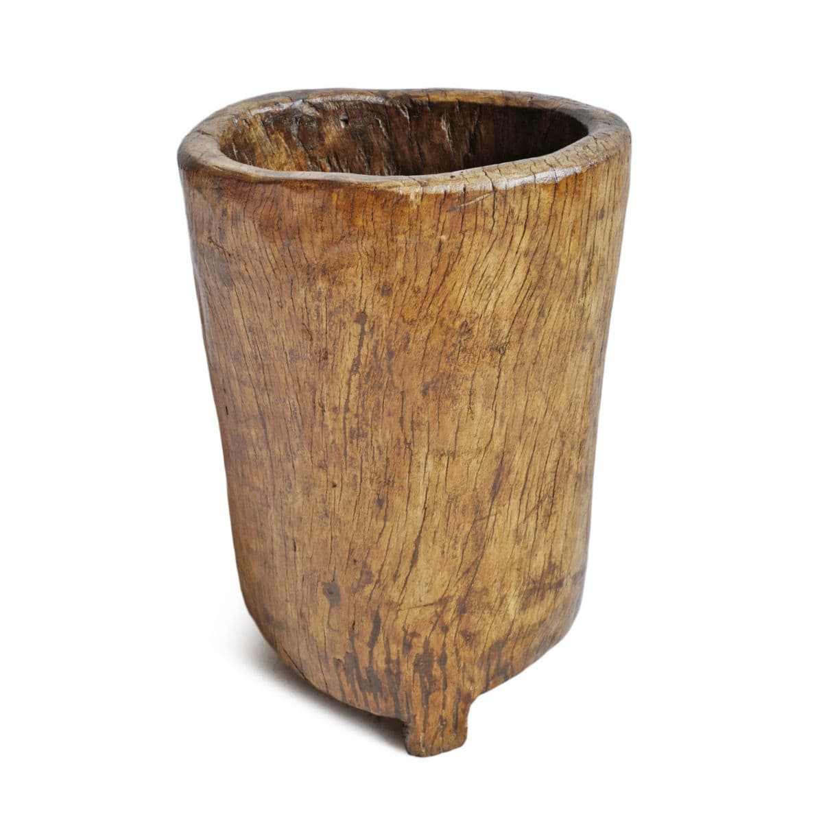 Old Naga Wood Trunk Pot - Thumbnail 4