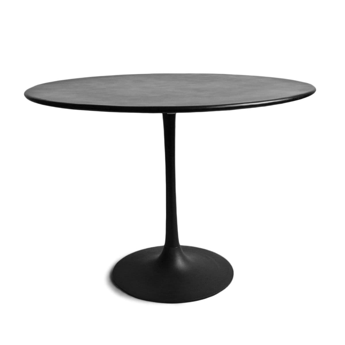 Industrial Modern Round Iron Pedestal Table - Thumbnail 4