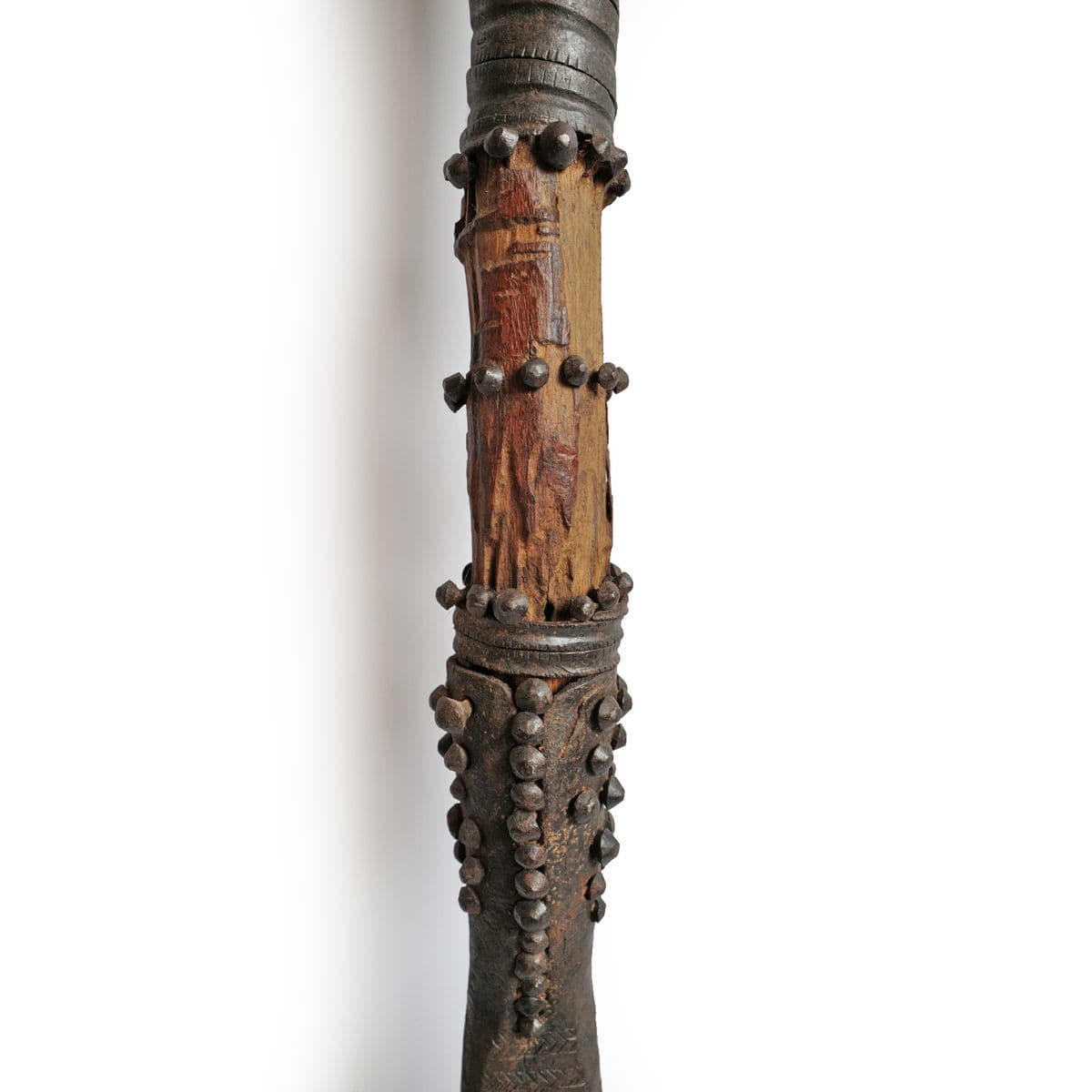 Yoruba Opa Orisa Oko Iron Staff - Thumbnail 4