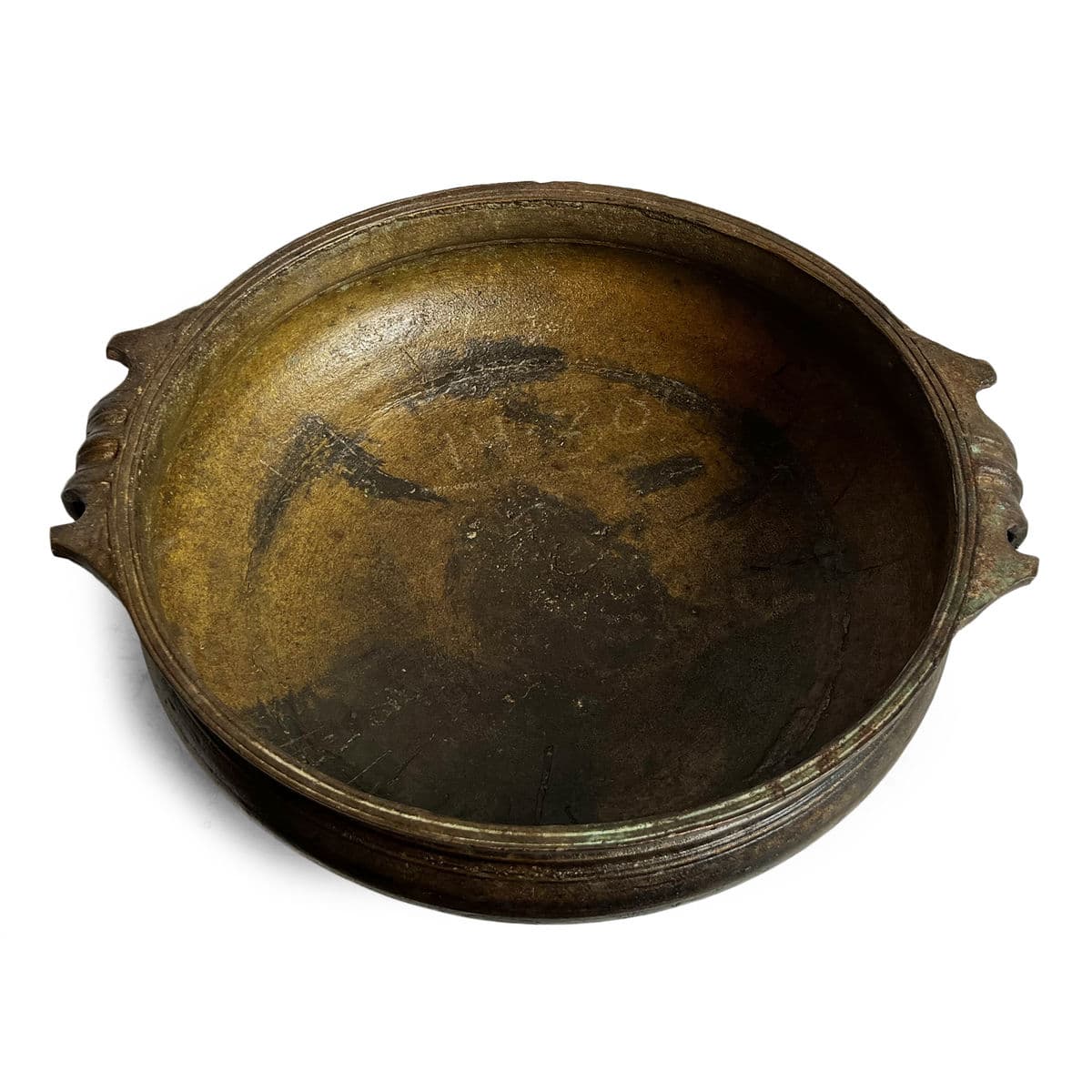 Antique Bronze Urli Bowl - Thumbnail 4