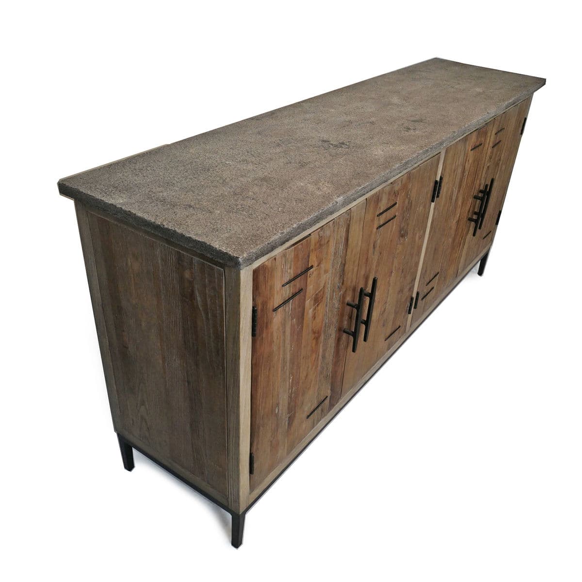 Stone Top Salvaged Farm Sideboard - Thumbnail 4