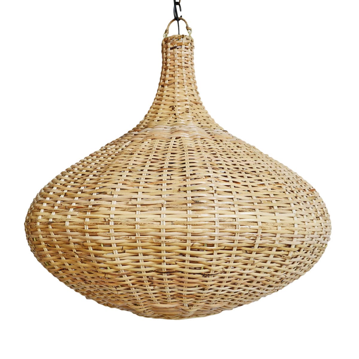 Rattan Basket Clove Pendant Light - Thumbnail 4