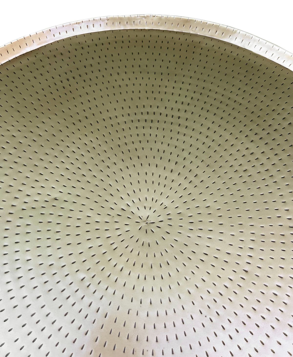 Hammered Brass Drum Coffee Table - Thumbnail 4