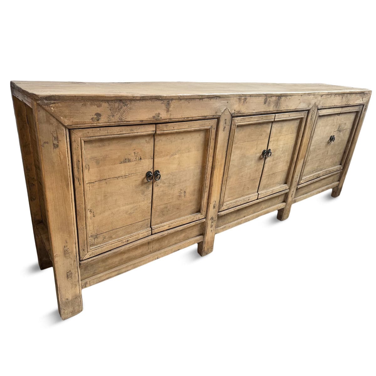Raw Elm Modern Farm Sideboard - Thumbnail 4