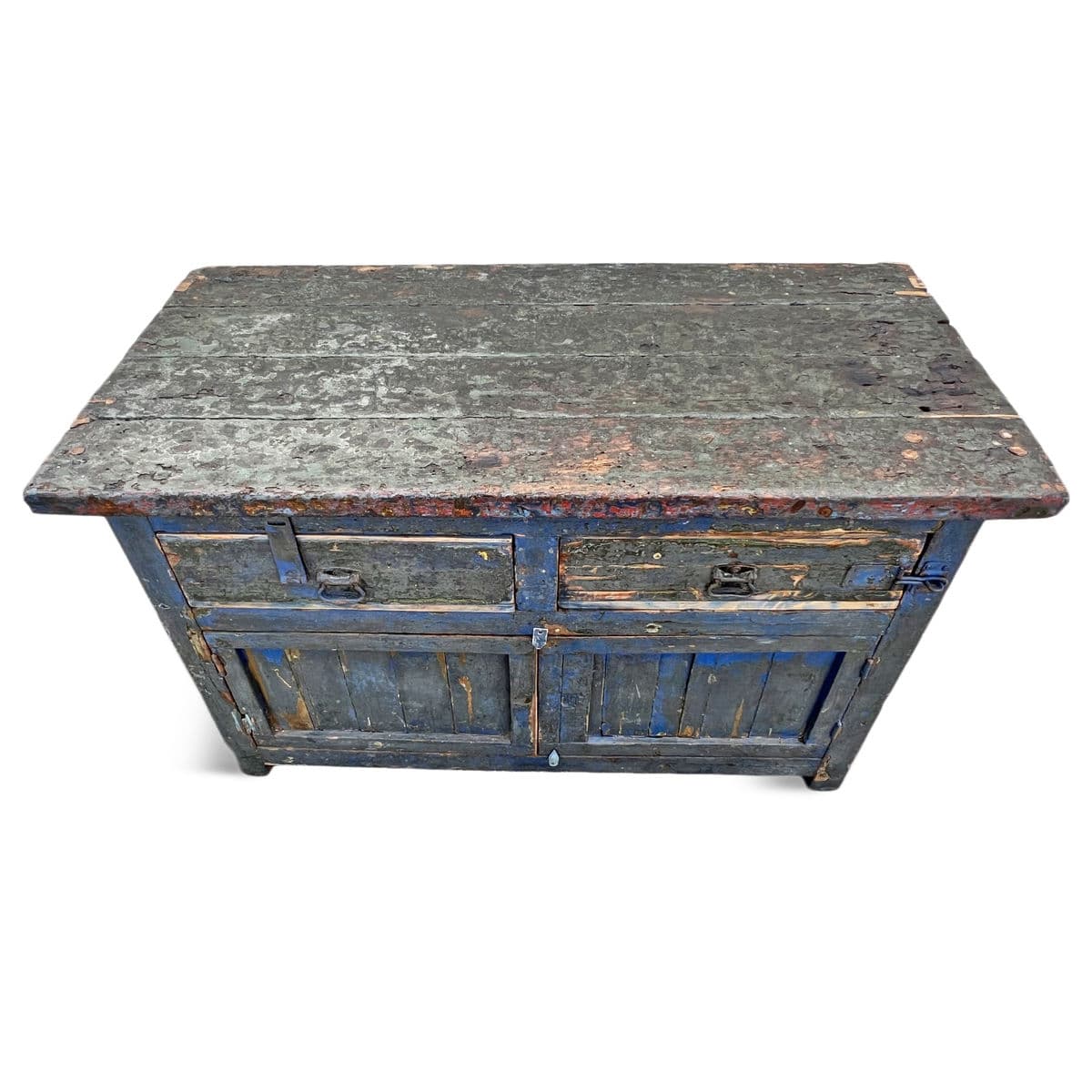 Old Antique North India Shop Cabinet - Thumbnail 4