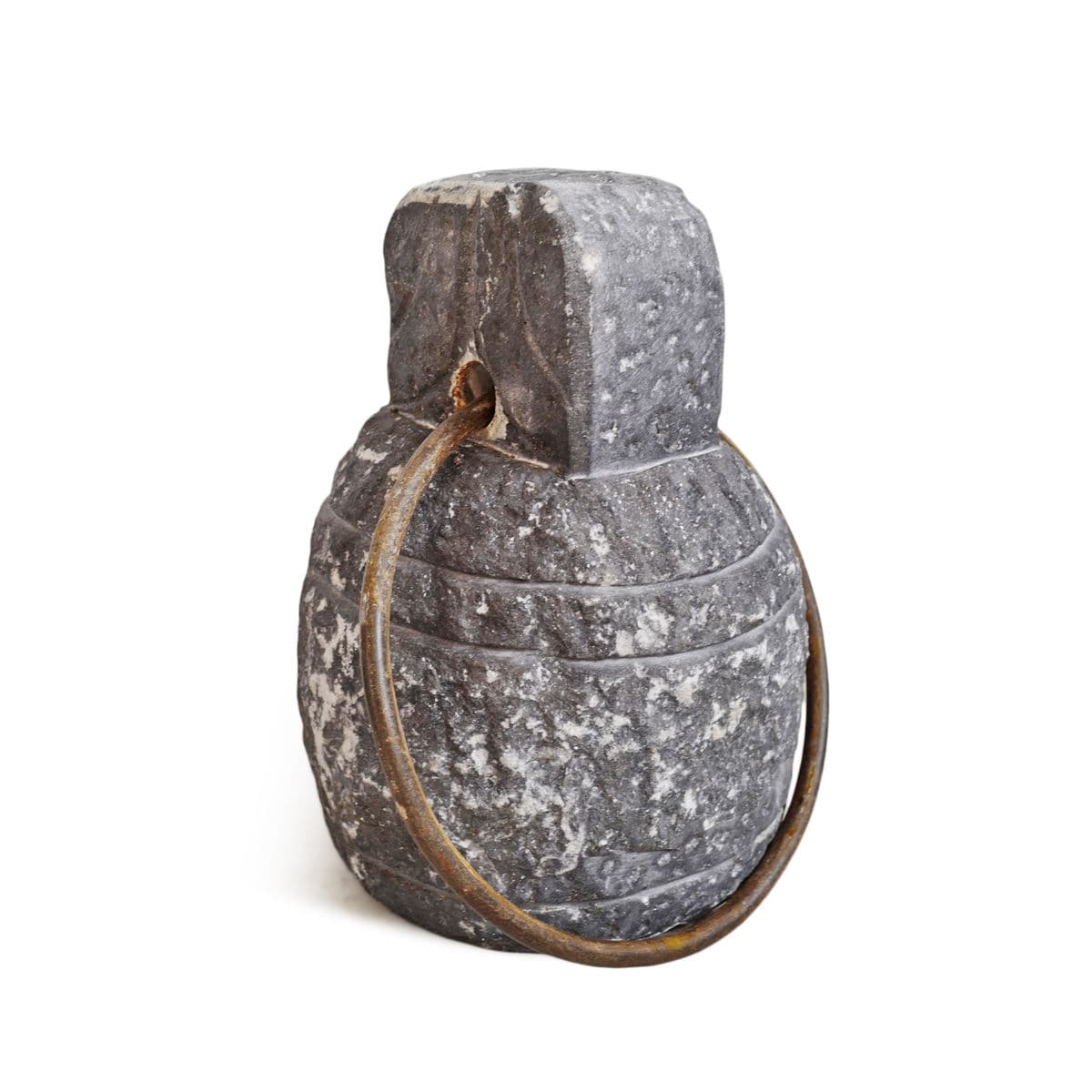 Stone Weight w/Iron Ring - Thumbnail 4