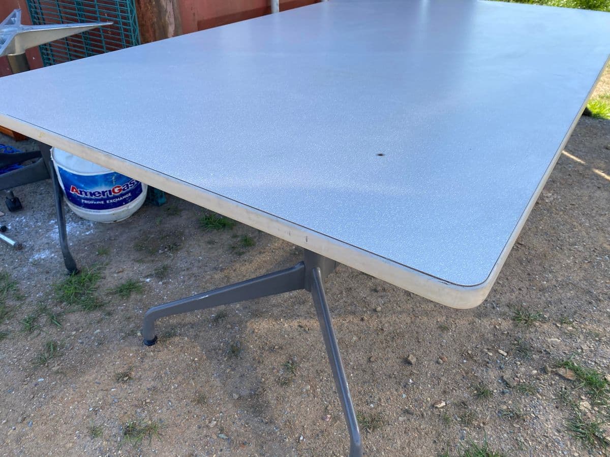 1990s Vintage Mid Century Modern Herman Miller Conference Table - Thumbnail 3