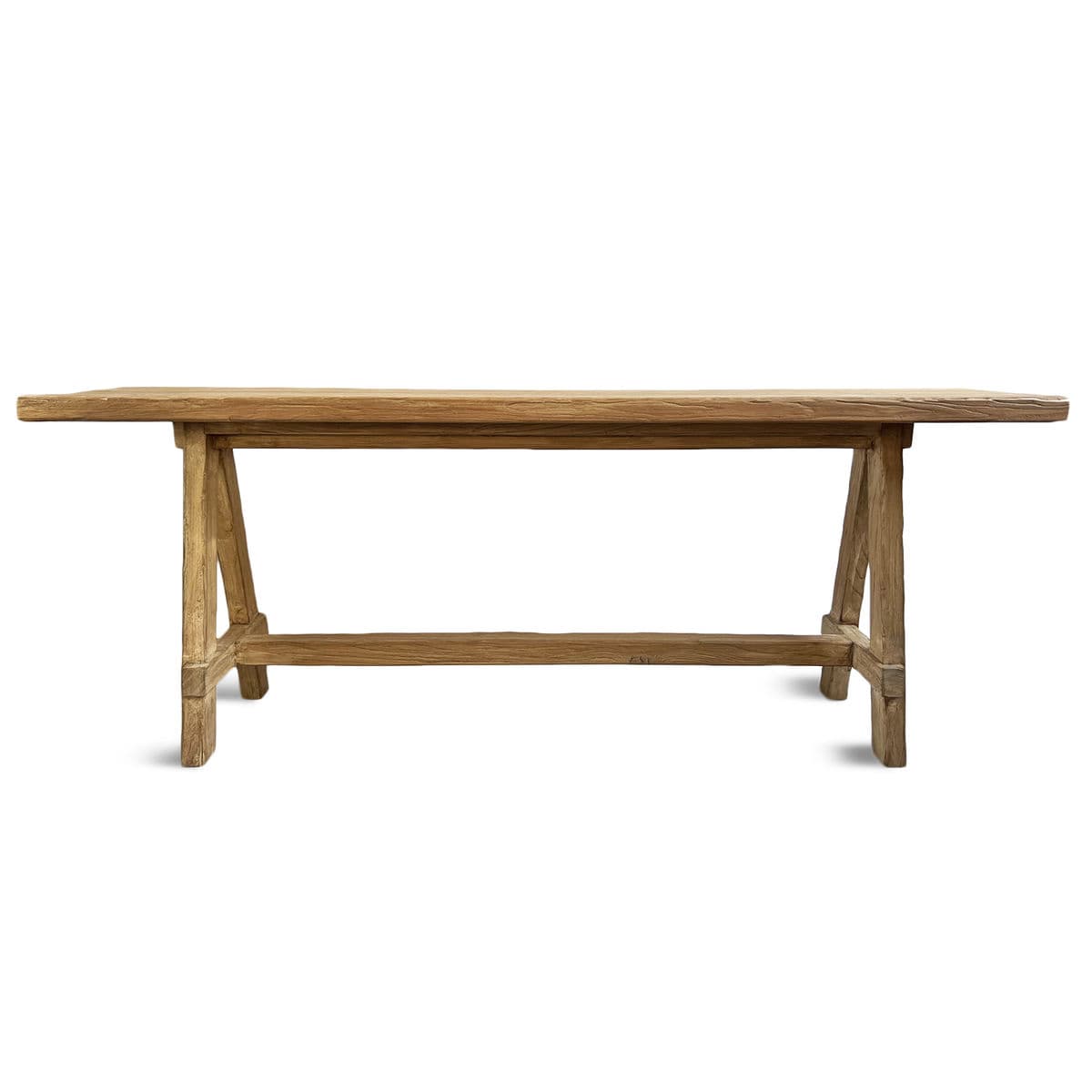 Blond Elm Console Table - Thumbnail 4